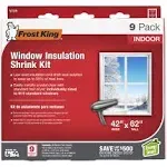 Frost King V73/9H Shrink Window Kit, Indoor, 42 x 62 in