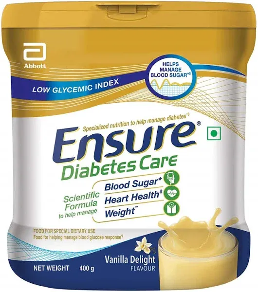 Ensure Diabetes Care Powder Vanilla Flavour - Sugar Free Health Drink