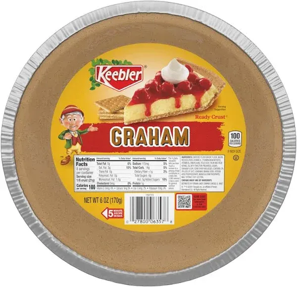 Keebler Graham Ready Pie Crust