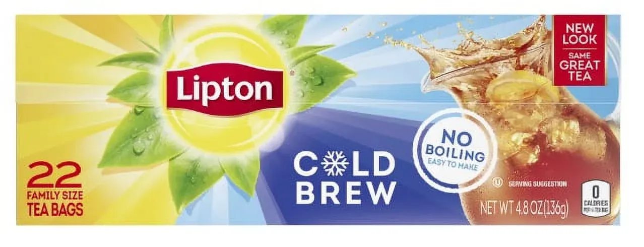 Lipton Cold Brew Family Iced Tea Bags