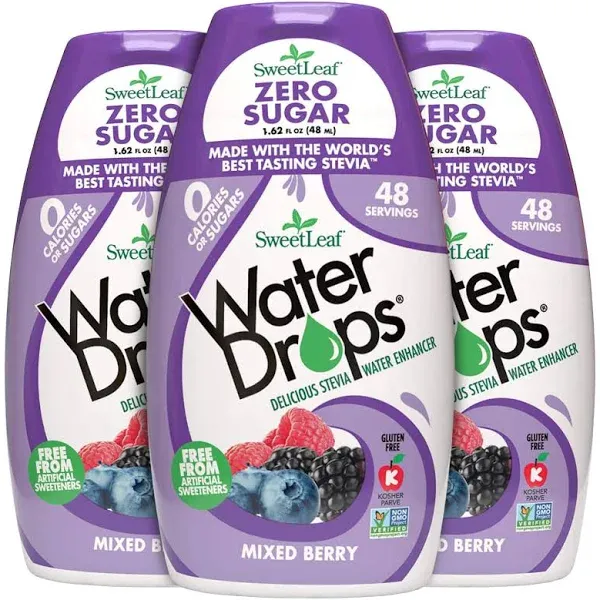 Sweetleaf Water Drops Mixed Berry