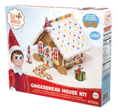 Cookies United Elf on the Shelf Gingerbread House Kit