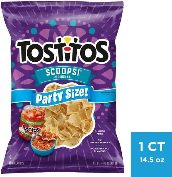 Tostitos Scoops Tortilla Chips - 14.5 oz packet