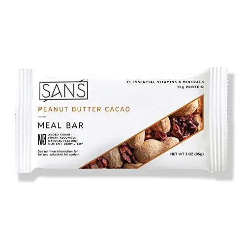 SANS Meal Bar Peanut Butter Cacao