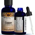 Copper - Best Liquid Ionic Mineral Supplement - (100 Days at 2mg per 10 Drops) 1