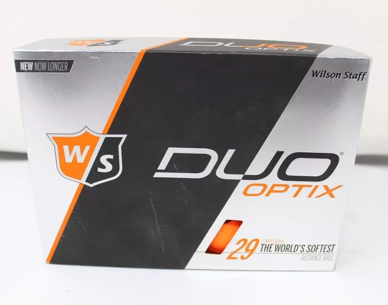 Wilson Staff Duo Soft Golf Balls Optix Harvest Moon - 1 Dozen