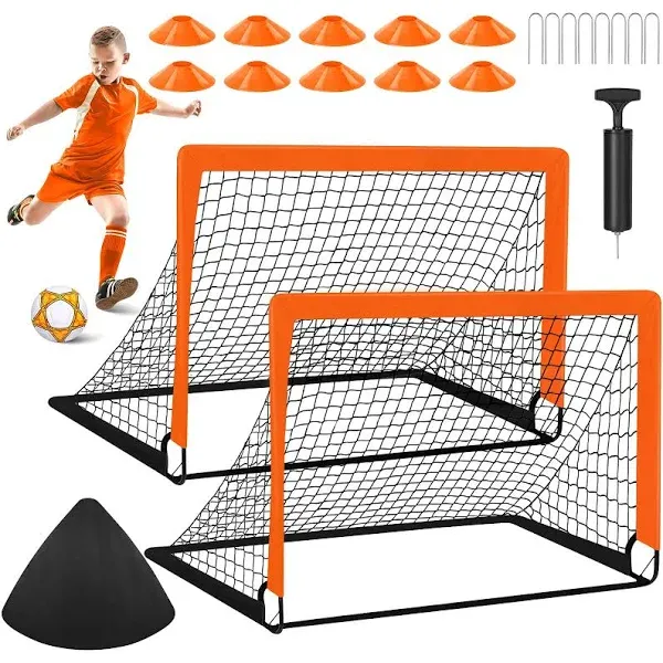 Kids Soccer Goals Set of 2