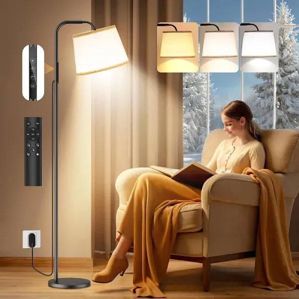 Caromolly Light Therapy Lamp 10000 Lux Light Therapy Lamp with Remote