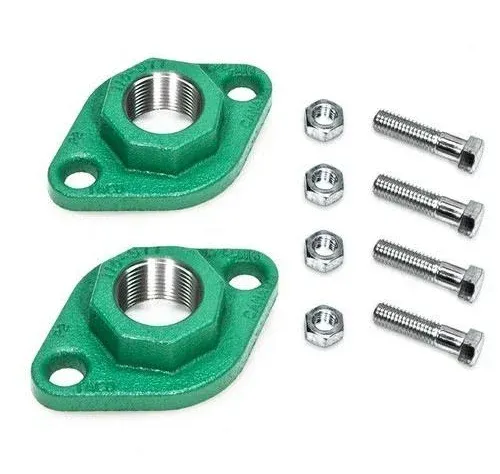 Taco 110-252F Freedom Flange Set for Circulator Pump, 1" NPT Connection, Cast Iron