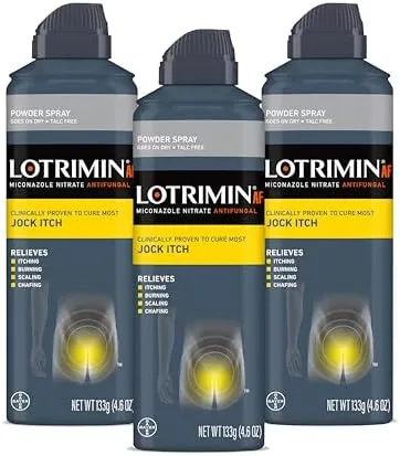 Lotrimin AF Jock Itch Antifungal Powder Spray