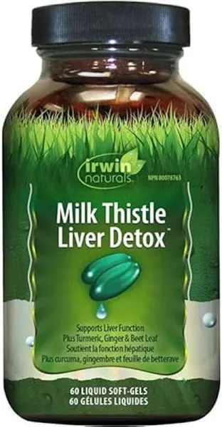 Irwin Naturals Milk Thistle Liver Detox