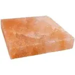 Himalayan Pink Salt Slab Block For BBQ Grilling Cooking Stone Plate  8&#034;x 8&#034;