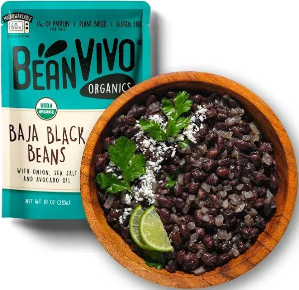 Beanvivo Baja Black Beans Organic