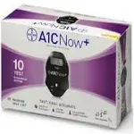 PTS Diagnostics A1C Now+ Multi-Test Blood Glucose Monitor (Plus 10)