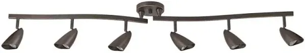 Globe Electric 59376 Grayson 6-Light Adjustable 6-Light, Oil-Rubbed Bronze 