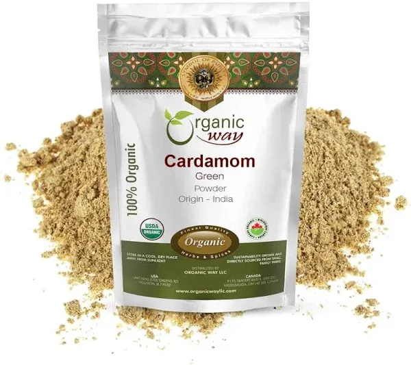 Organic Cardamom Green (Cut & Sifted)