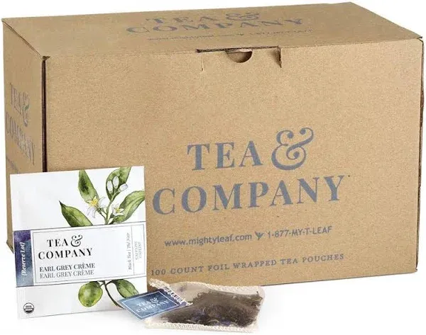 -Tea &amp; Company Organic Earl Grey Creme Tea