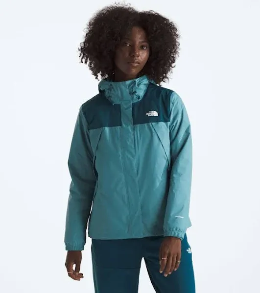 THE NORTH FACE Women's Antora Triclimate Jacket, Dusty Periwinkle/Cave Blue, X-Small