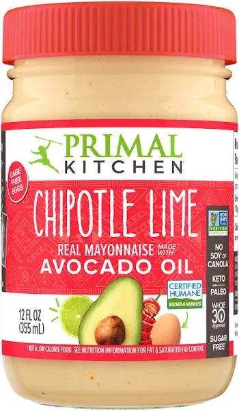 Primal Kitchen Avocado Oil Mayo Chipotle Lime