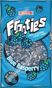 Tootsie Frooties Blue Raspberry