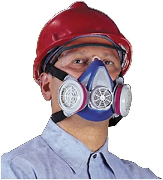 MSA Advantage 200 LS Half-Mask Respirator Single Neck Strap (size medium) 815444