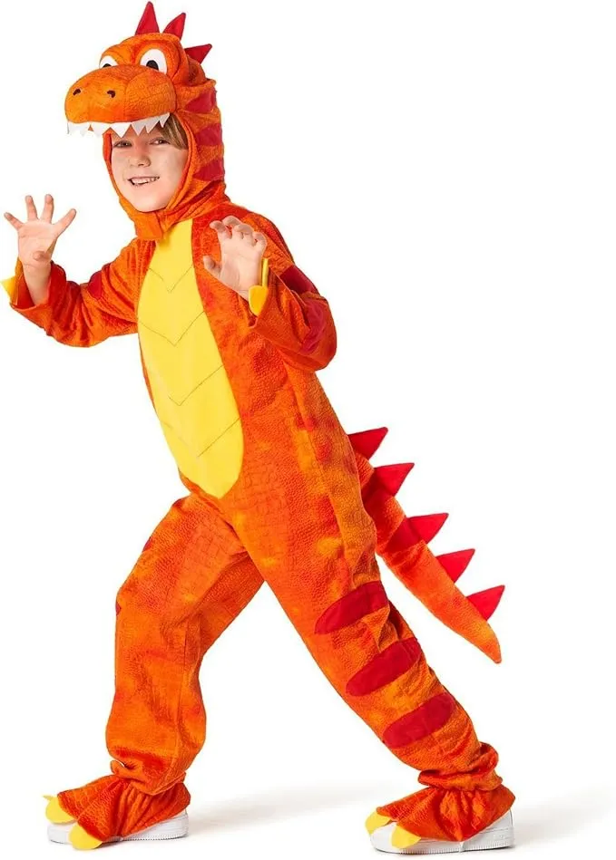 Morph - Orange Dinosaur Costume Kids, Toddler Dinosaur Costume, Kids Dinosaur Costume, Dinosaur Halloween Costume Kids