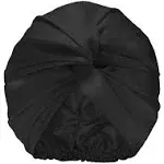 Slip - Pure Silk Turban - Black