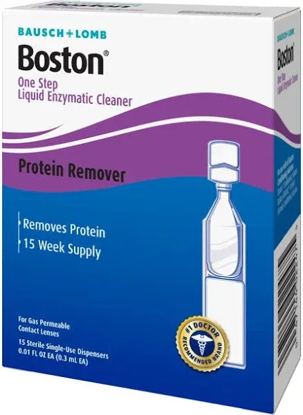 Bausch & Lomb Boston One Step Liquid Enzymatic Cleaner