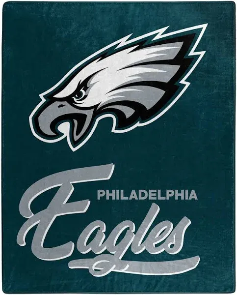 Philadelphia Eagles Raschel Throw Blanket