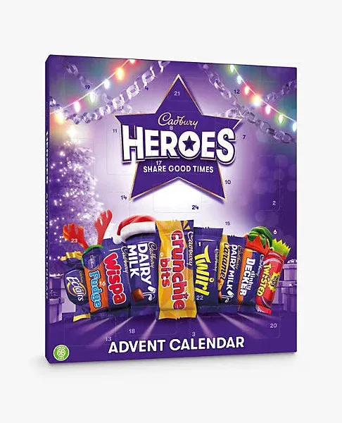 Cadbury Heroes Advent Calendar