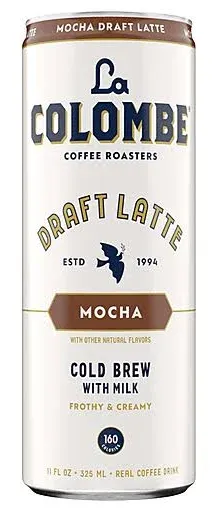 La Colombe Mocha Draft Cold Brew Latte, 9 Fluid Ounce - 12/Case.