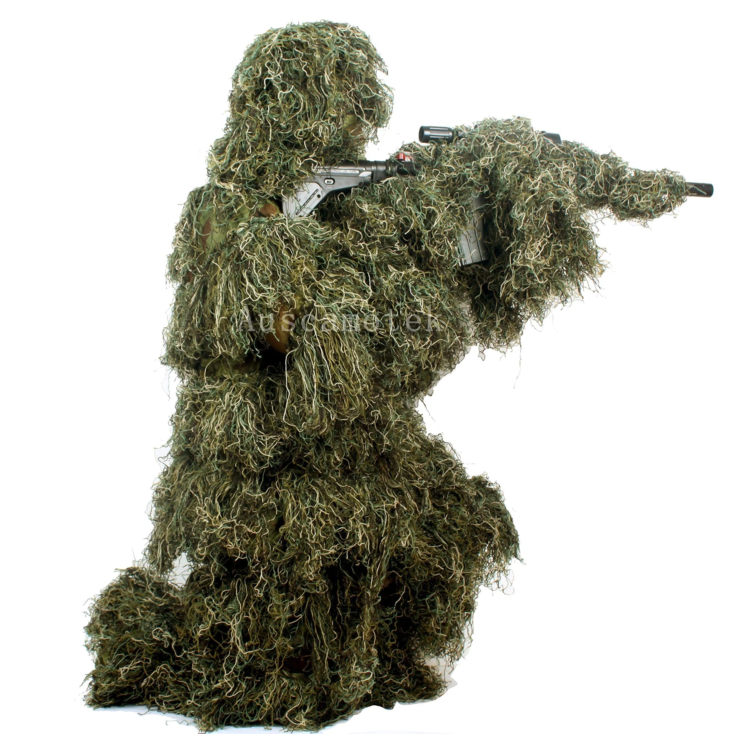 AUSCAMOTEK Ghillie Camouflage Suit