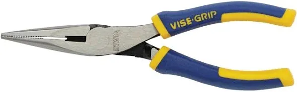 IRWIN® 2078216 - Vise-Grip™ ProTouch™ 6&quot; XLT Joint Straight Jaws Multi-Material Handle Cutting Needle Nose Pliers