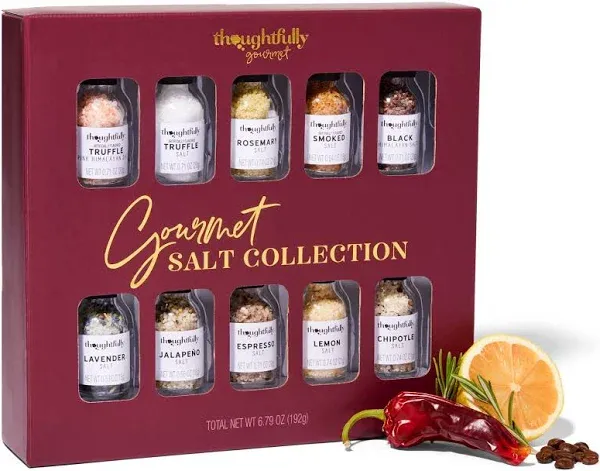 Thoughtfully Gourmet Gourmet Cooking Salt Sampler Gift Set