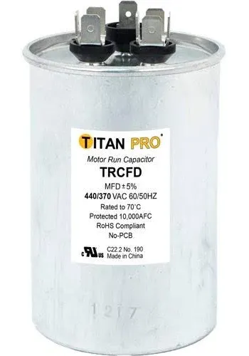 TRCFD355 35+5 MFD 440/370V ROUND Capacitor