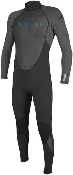 O&#039;Neill Youth Reactor-2 3/2mm Back Zip Full Wetsuit Black/Light Aqua Size 16 NWT