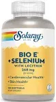 Solaray Bio E with Selenium, 400iu, Softgels - 120 count