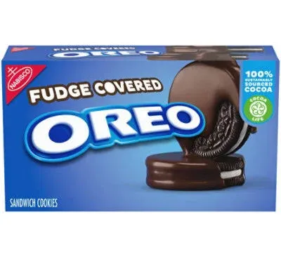 Oreo Chocolate Fudge Covered Sandwich Cookie (7.9 oz)