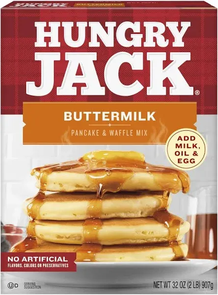 Hungry Jack Buttermilk Complete Pancake Waffle Mix