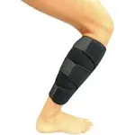 Vive Calf Brace - Adjustable Shin Splint Support - Lower Leg Compression Wrap in