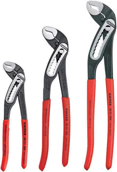 Knipex 3-Pc Alligator Pliers Set