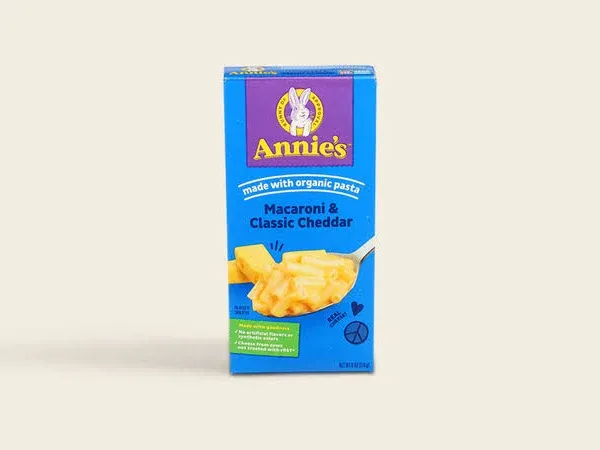 Annie's Classic Cheddar Macaroni and Cheese (6 oz)