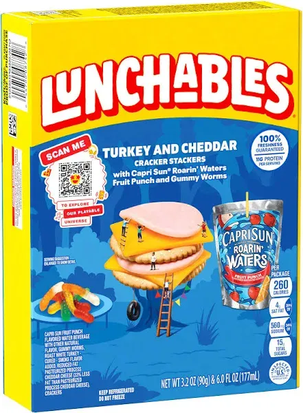 Lunchables Lunch Combinations Cracker Stackers