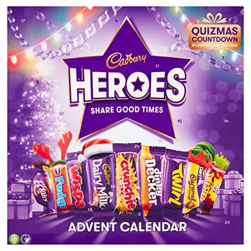 Cadbury Heroes Chocolate Advent Calendar 230g