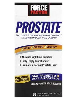 Force Factor Prostate Softgels (3.2 oz)