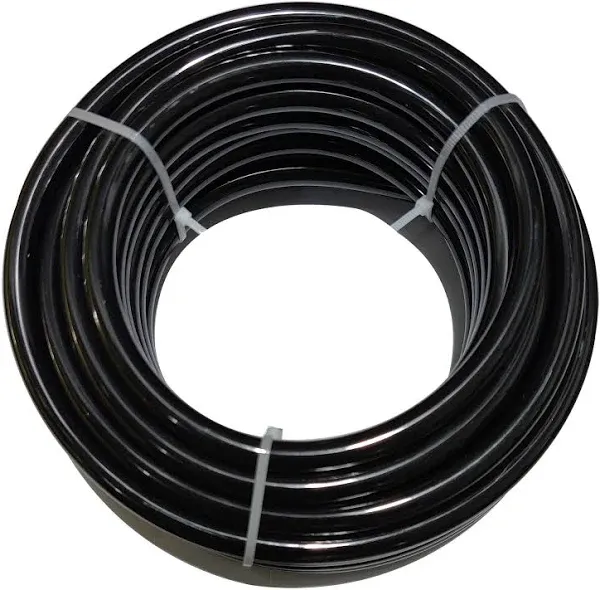 Beduan 4mm x 2.5mm Black Pneumatic Tubing Pipe PU Polyurethane Air Compressor Tubing Hose Pipe Line Fluid Transfer 32.8ft 10 Meter