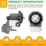 Dc31-00054d Px3516-01 Washer Drain Pump Motor By  - Replacement For Sam