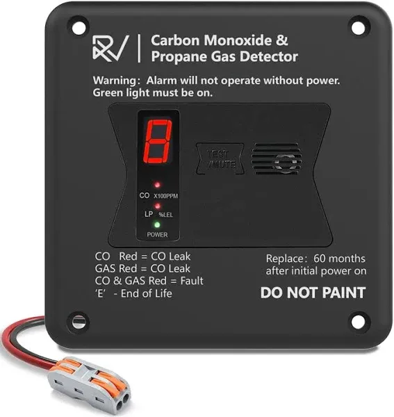 Leakbee RV Carbon Monoxide and Propane Detector