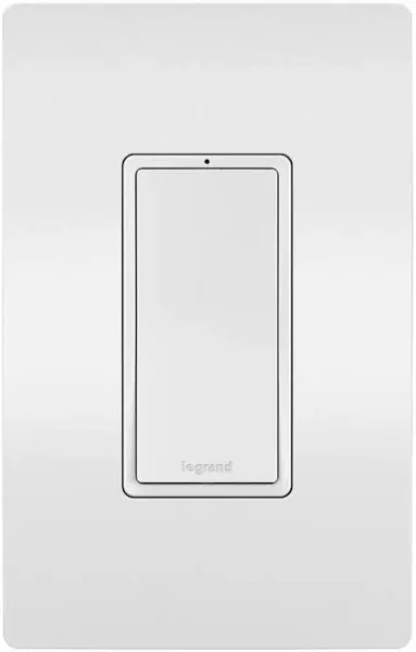 Legrand Wireless Switch in White from the radiant collection - WNRL23WH