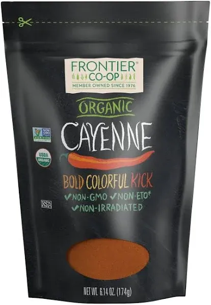 Frontier Co-op Organic Ground Cayenne Pepper